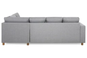 Crazy 4-sits Högervänd U-formad Large Soffa med Divan och Schäslong i Tyg - Grå - Products - Möbler - Soffa - U-soffa