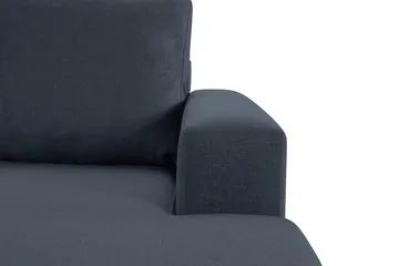 Crazy 4-sits Vänstervänd U-formad Large Soffa med Divan och Schäslong i Tyg - Blå - Products - Möbler - Soffa - U-soffa