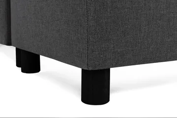 Crazy 5-sits Högervänd U-formad X-Large Soffa med Divan och Schäslong i Tyg - Antracit - Products - Möbler - Soffa - U-soffa