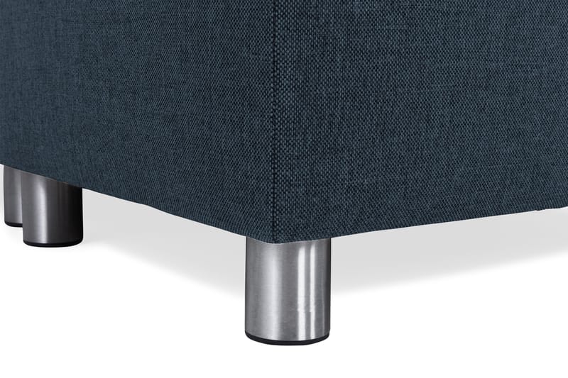 Crazy 5-sits Högervänd U-formad X-Large Soffa med Divan och Schäslong i Tyg - Blå - Products - Möbler - Soffa - U-soffa