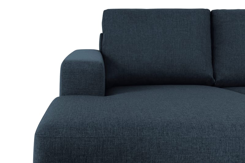 Crazy 5-sits Högervänd U-formad X-Large Soffa med Divan och Schäslong i Tyg - Blå - Products - Möbler - Soffa - U-soffa