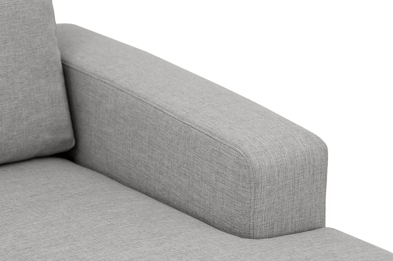 Crazy 5-sits Högervänd U-formad X-Large Soffa med Divan och Schäslong i Tyg - Grå - Products - Möbler - Soffa - U-soffa