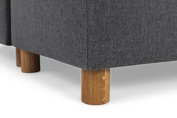 Crazy 5-sits Högervänd U-formad X-Large Soffa med Divan och Schäslong i Tyg - Mörkgrå - Products - Möbler - Soffa - U-soffa
