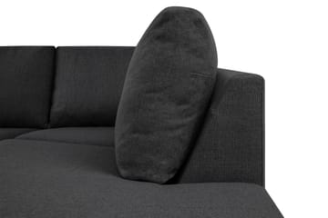 Crazy 5-sits Högervänd U-formad X-Large Soffa med Divan och Schäslong i Tyg - Mörkgrå - Products - Möbler - Soffa - U-soffa