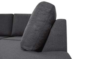 Crazy 5-sits Högervänd U-formad X-Large Soffa med Divan och Schäslong i Tyg - Mörkgrå - Products - Möbler - Soffa - U-soffa
