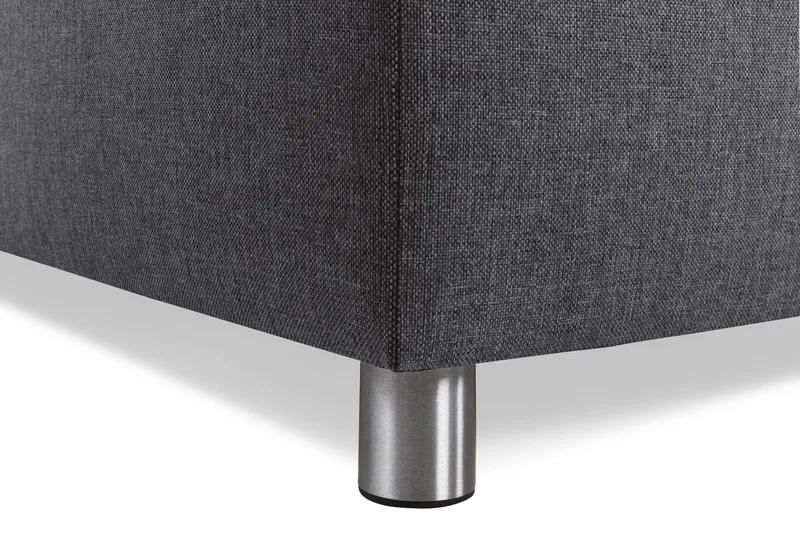 Crazy 5-sits U-formad Soffa med dubbelschäslong i Tyg - Mörkgrå - Products - Möbler - Soffa - U-soffa