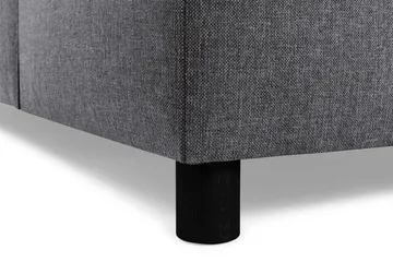 Crazy 5-sits U-formad Soffa med dubbelschäslong i Tyg - Mörkgrå - Products - Möbler - Soffa - U-soffa