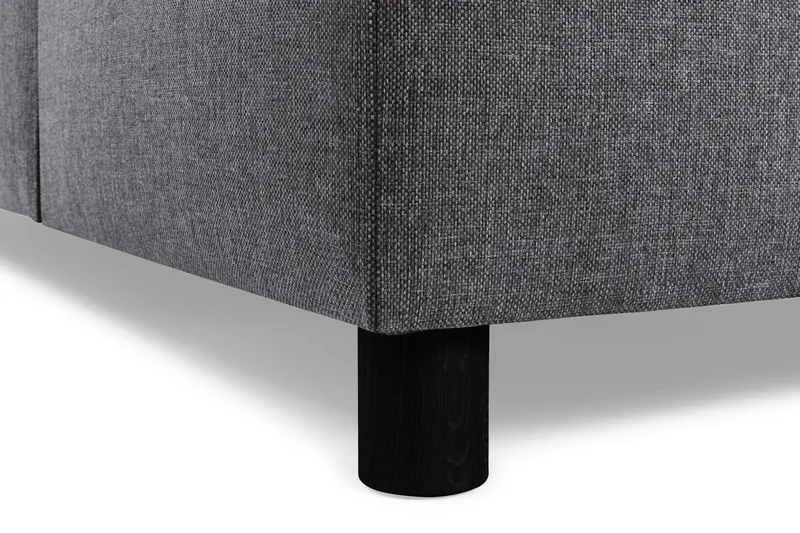 Crazy 5-sits U-formad Soffa med dubbelschäslong i Tyg - Mörkgrå - Products - Möbler - Soffa - U-soffa