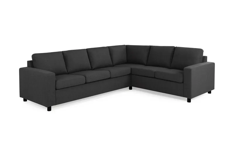 Crazy 5-sits Vändbar L-formad Large Hörnsoffa i Tyg - Antracit - Products - Möbler - Soffa - Hörnsoffa