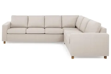 Crazy 5-sits Vändbar L-formad Large Hörnsoffa i Tyg - Beige - Products - Möbler - Soffa - Hörnsoffa