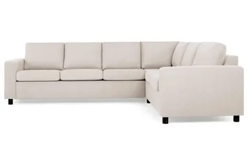 Crazy 5-sits Vändbar L-formad Large Hörnsoffa i Tyg - Beige - Products - Möbler - Soffa - Hörnsoffa