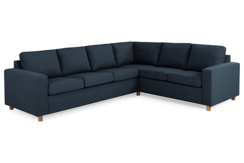 Crazy 5-sits Vändbar L-formad Large Hörnsoffa i Tyg - Blå - Products - Möbler - Soffa - Hörnsoffa