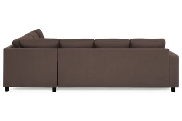 Crazy 5-sits Vändbar L-formad Large Hörnsoffa i Tyg - Brun - Products - Möbler - Soffa - Hörnsoffa