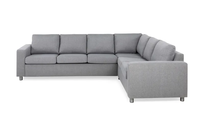 Crazy 5-sits Vändbar L-formad Large Hörnsoffa i Tyg - Grå - Products - Möbler - Soffa - Hörnsoffa