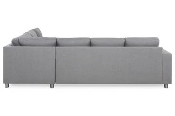 Crazy 5-sits Vändbar L-formad Large Hörnsoffa i Tyg - Grå - Products - Möbler - Soffa - Hörnsoffa