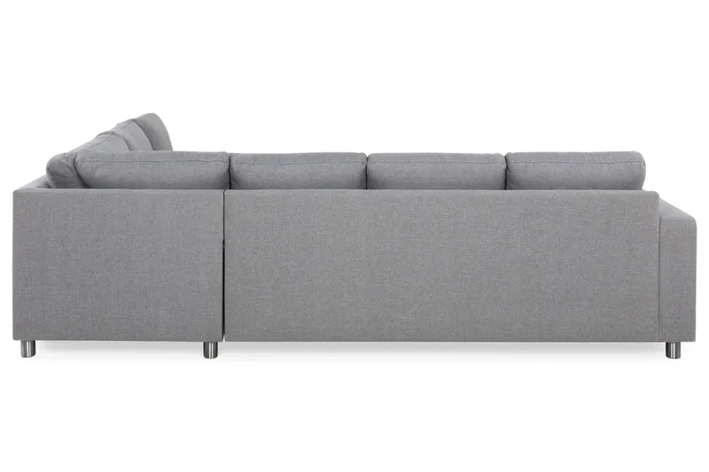 Crazy 5-sits Vändbar L-formad Large Hörnsoffa i Tyg - Grå - Products - Möbler - Soffa - Hörnsoffa