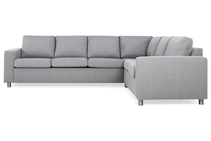 Crazy 5-sits Vändbar L-formad Large Hörnsoffa i Tyg - Grå - Products - Möbler - Soffa - Hörnsoffa