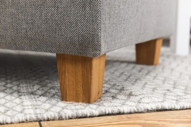 Crazy 5-sits Vändbar L-formad Large Hörnsoffa i Tyg - Grå - Products - Möbler - Soffa - Hörnsoffa