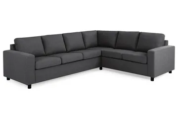 Crazy 5-sits Vändbar L-formad Large Hörnsoffa i Tyg - Mörkgrå - Products - Möbler - Soffa - Hörnsoffa