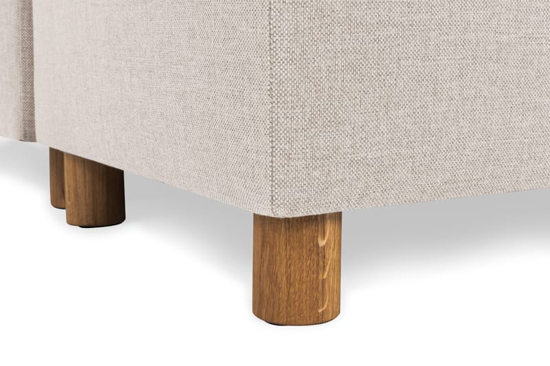 Crazy 5-sits Vänstervänd U-formad Soffa med Divan och Schäslong i Tyg - Beige - Products - Möbler - Soffa - U-soffa