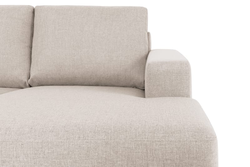 Crazy 5-sits Vänstervänd U-formad Soffa med Divan och Schäslong i Tyg - Beige - Products - Möbler - Soffa - U-soffa