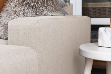 Crazy 5-sits Vänstervänd U-formad X-Large Soffa med Divan och Schäslong i Tyg - Beige - Products - Möbler - Soffa - U-soffa
