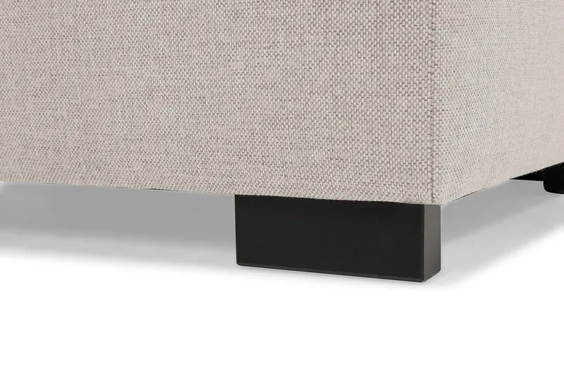 Crazy 5-sits Vänstervänd U-formad X-Large Soffa med Divan och Schäslong i Tyg - Beige - Products - Möbler - Soffa - U-soffa