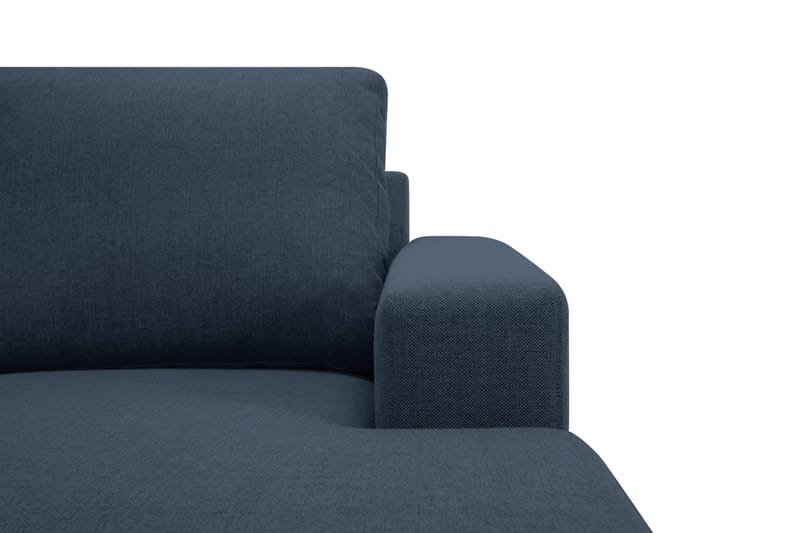 Crazy 5-sits Vänstervänd U-formad X-Large Soffa med Divan och Schäslong i Tyg - Blå - Products - Möbler - Soffa - U-soffa