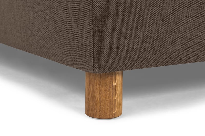Crazy 5-sits Vänstervänd U-formad X-Large Soffa med Divan och Schäslong i Tyg - Brun - Products - Möbler - Soffa - U-soffa