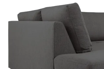 Crazy 5-sits Vänstervänd U-formad X-Large Soffa med Divan och Schäslong i Tyg - Mörkgrå - Products - Möbler - Soffa - U-soffa