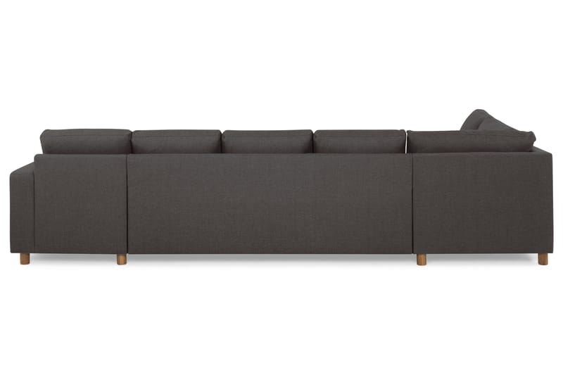 Crazy 5-sits Vänstervänd U-formad X-Large Soffa med Divan och Schäslong i Tyg - Mörkgrå - Products - Möbler - Soffa - U-soffa