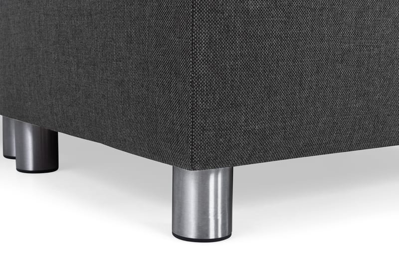 Crazy 6-sits Högervänd U-formad XX-Large Soffa med Divan och Schäslong i Tyg - Antracit - Products - Möbler - Soffa - U-soffa