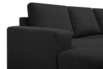 Crazy 6-sits Högervänd U-formad XX-Large Soffa med Divan och Schäslong i Tyg - Antracit - Products - Möbler - Soffa - U-soffa