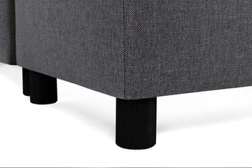 Crazy 6-sits Högervänd U-formad XX-Large Soffa med Divan och Schäslong i Tyg - Mörkgrå - Products - Möbler - Soffa - U-soffa