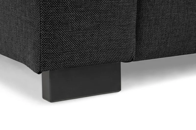 Crazy 6-sits Högervänd U-formad XX-Large Soffa med Divan och Schäslong i Tyg - Mörkgrå - Products - Möbler - Soffa - U-soffa