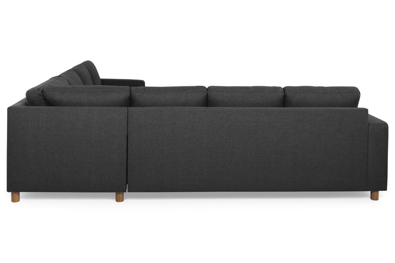 Crazy 6-sits Vändbar L-formad X-Large Hörnsoffa i Tyg - Antracit - Products - Möbler - Soffa - Hörnsoffa