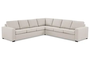Crazy 6-sits Vändbar L-formad X-Large Hörnsoffa i Tyg - Beige - Products - Möbler - Soffa - Hörnsoffa