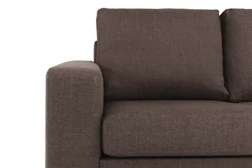 Crazy 6-sits Vändbar L-formad X-Large Hörnsoffa i Tyg - Brun - Products - Möbler - Soffa - Hörnsoffa