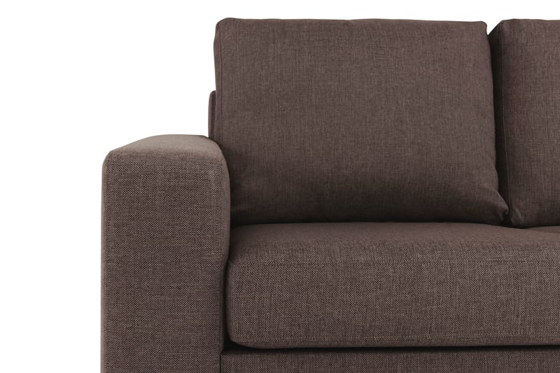 Crazy 6-sits Vändbar L-formad X-Large Hörnsoffa i Tyg - Brun - Products - Möbler - Soffa - Hörnsoffa