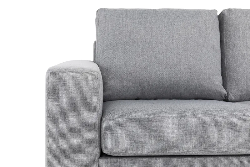 Crazy 6-sits Vändbar L-formad X-Large Hörnsoffa i Tyg - Grå - Products - Möbler - Soffa - Hörnsoffa