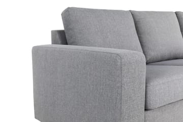 Crazy 6-sits Vändbar L-formad X-Large Hörnsoffa i Tyg - Grå - Products - Möbler - Soffa - Hörnsoffa