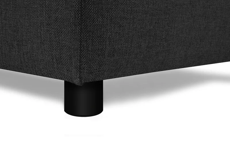 Crazy 6-sits Vänstervänd U-formad XX-Large Soffa med Divan och Schäslong i Tyg - Antracit - Products - Möbler - Soffa - U-soffa