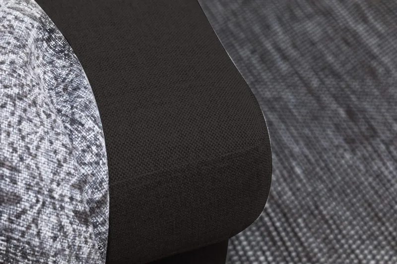 Crazy 6-sits Vänstervänd U-formad XX-Large Soffa med Divan och Schäslong i Tyg - Antracit - Products - Möbler - Soffa - U-soffa