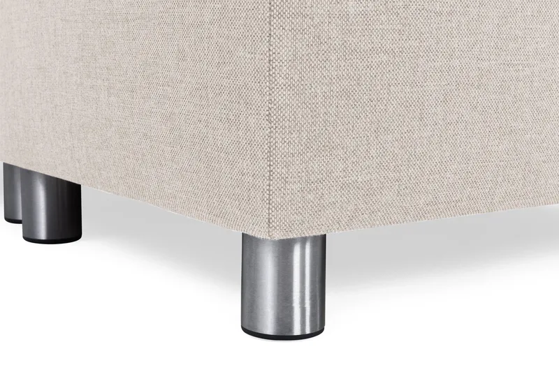 Crazy 6-sits Vänstervänd U-formad XX-Large Soffa med Divan och Schäslong i Tyg - Beige - Products - Möbler - Soffa - U-soffa
