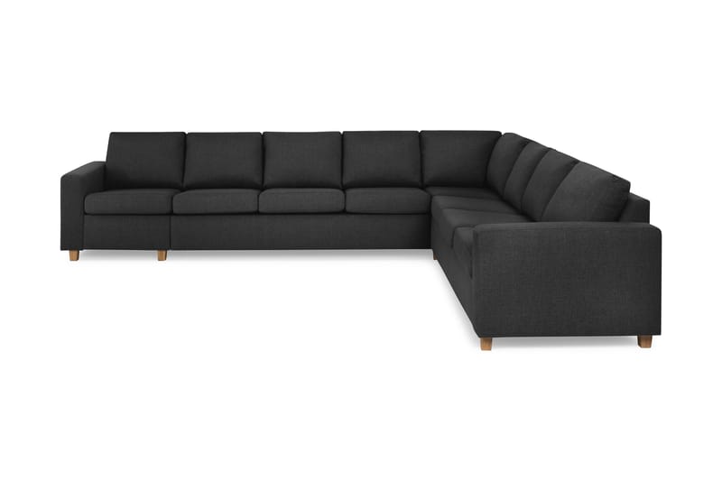 Crazy 7-sits Vändbar L-formad XX-Large Hörnsoffa i Tyg - Antracit - Products - Möbler - Soffa - Hörnsoffa