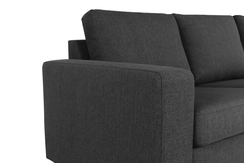 Crazy 7-sits Vändbar L-formad XX-Large Hörnsoffa i Tyg - Antracit - Products - Möbler - Soffa - Hörnsoffa