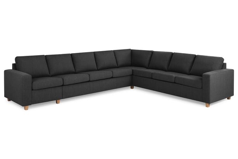 Crazy 7-sits Vändbar L-formad XX-Large Hörnsoffa i Tyg - Antracit - Products - Möbler - Soffa - Hörnsoffa