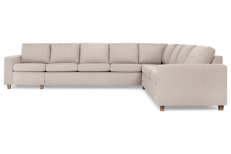 Crazy 7-sits Vändbar L-formad XX-Large Hörnsoffa i Tyg - Beige - Products - Möbler - Soffa - Hörnsoffa