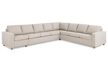 Crazy 7-sits Vändbar L-formad XX-Large Hörnsoffa i Tyg - Beige - Products - Möbler - Soffa - Hörnsoffa