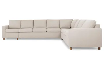 Crazy 7-sits Vändbar L-formad XX-Large Hörnsoffa i Tyg - Beige - Products - Möbler - Soffa - Hörnsoffa